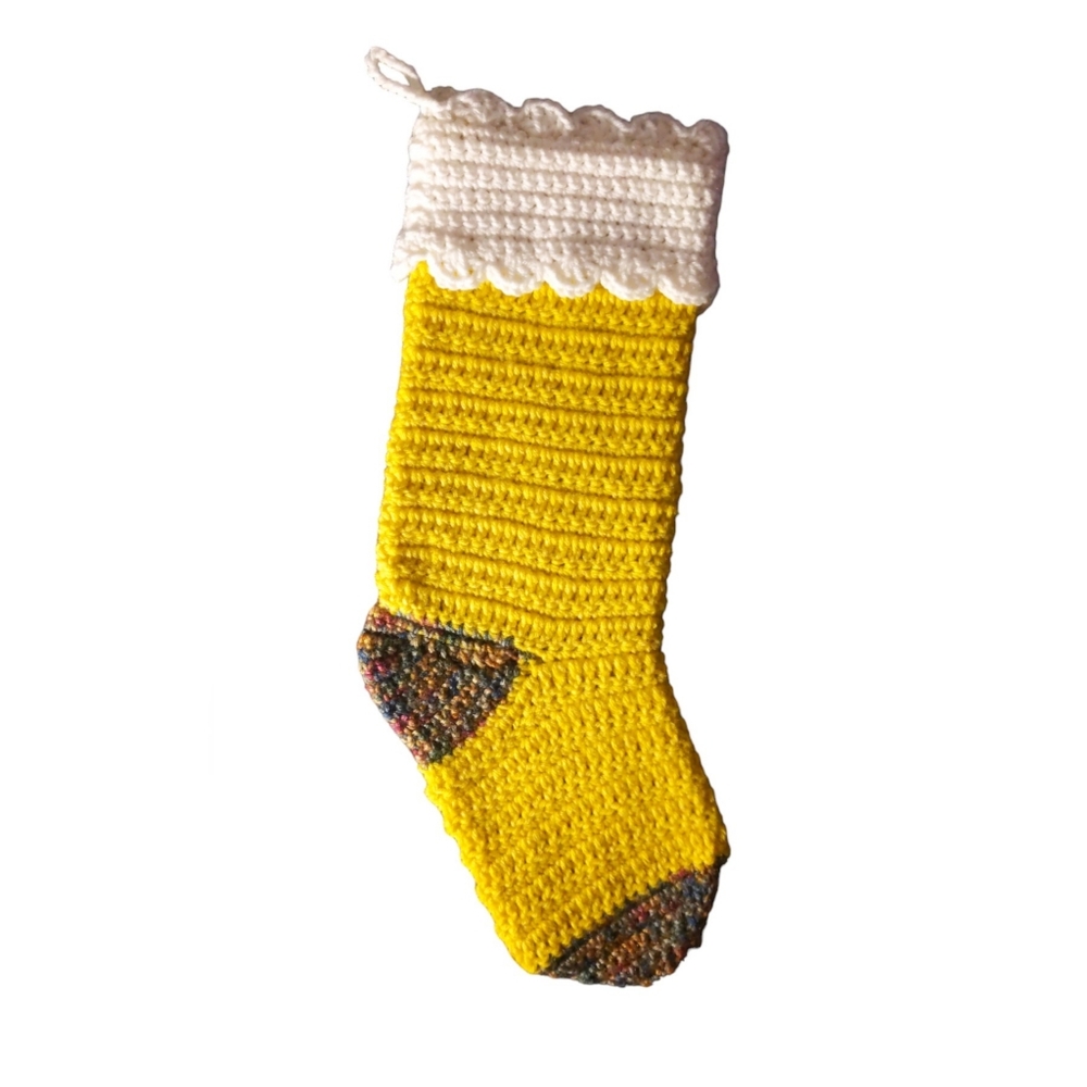 Holiday Crochet Gift Stocking